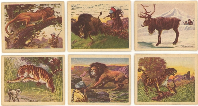 1933 R71 Planters "Hunted Animals" Complete Set (25)